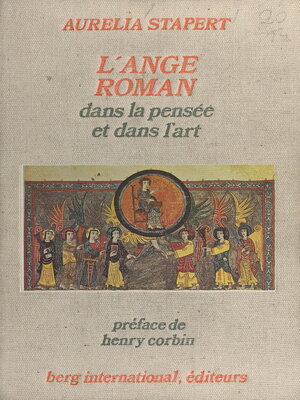 cover image of L'ange roman dans la pensée et dans l'art